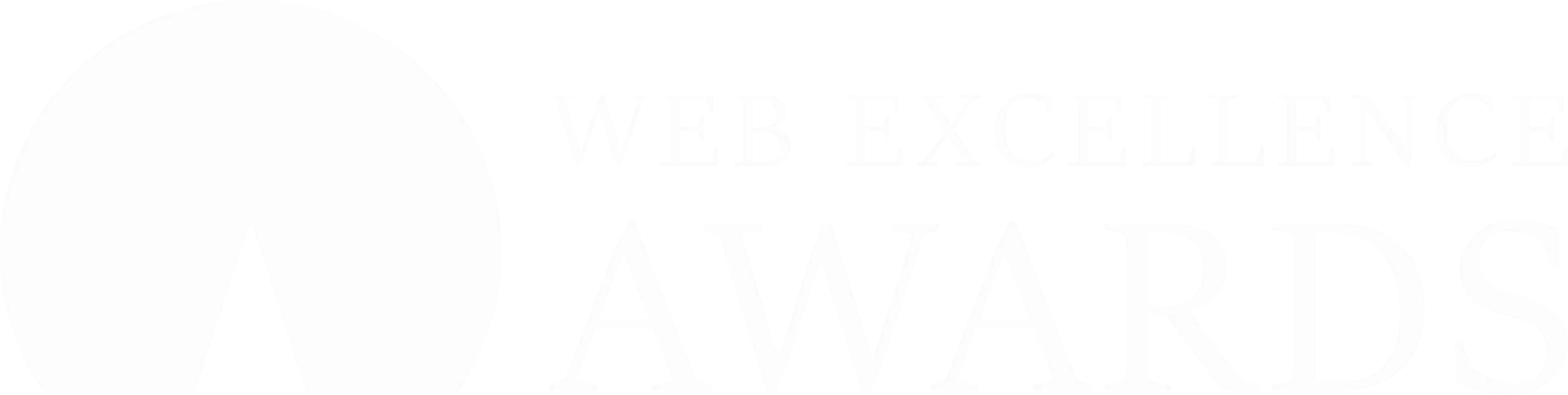 Web Excellence Web Design Awards Logo